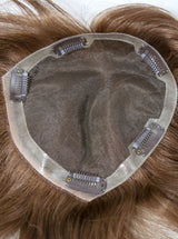 F-Top Blend 1/2" Tape-tab Hand Tied Human Hair Piece