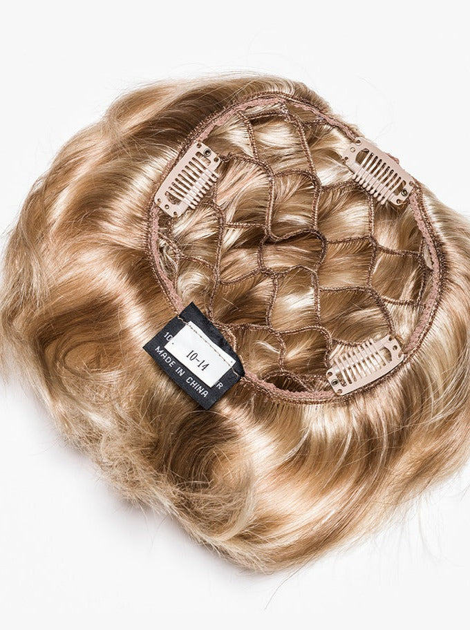 Pull Thru H Human Hair Piece