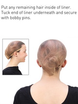 Wig Cap Liner - Fish Net (Pack of 4)